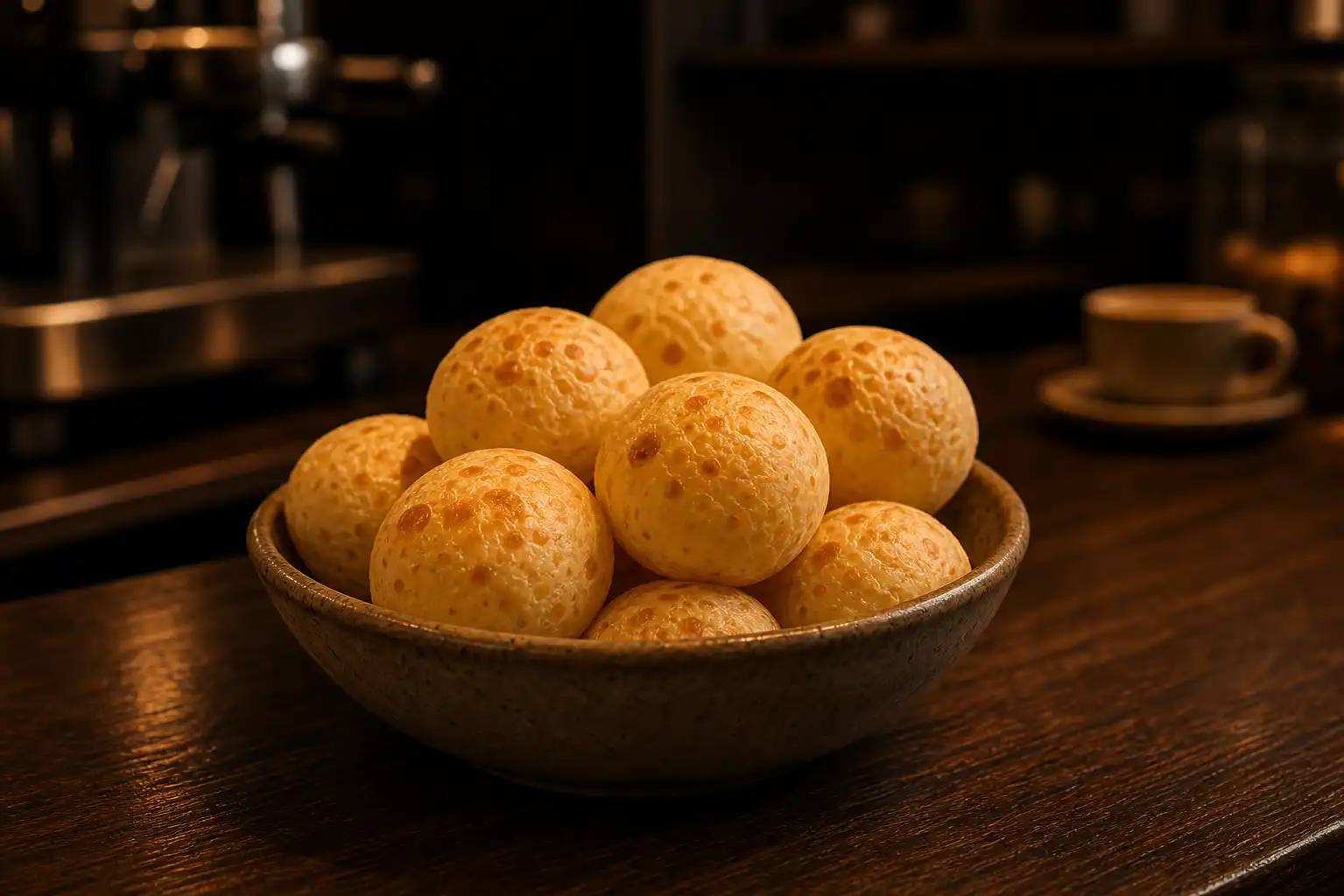 Pães de queijo Bella Café