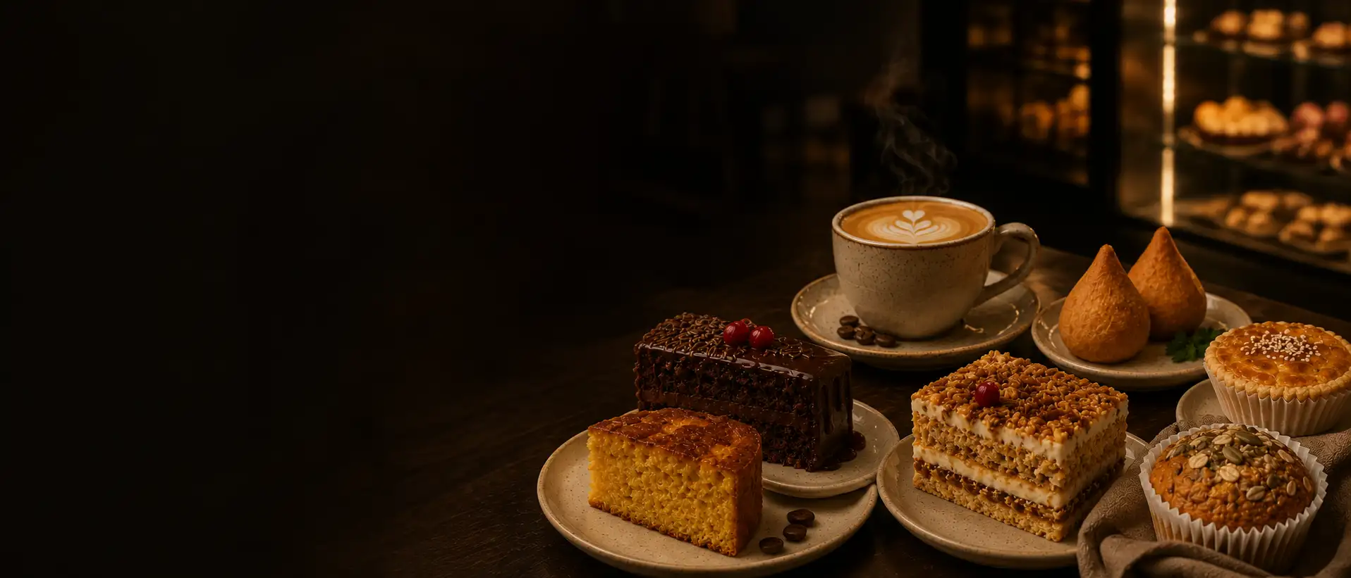 Opções sem glúten e sem lactose da Bella Café